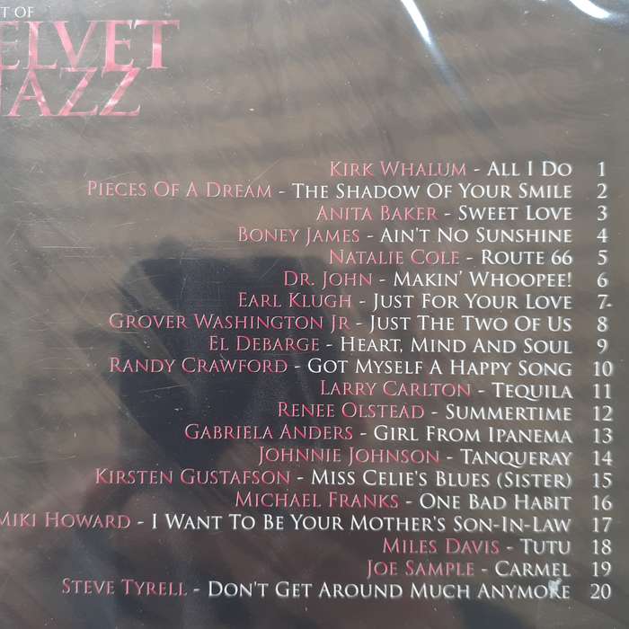 The Best Of Velvet Jazz - Various Artists (2008)   [V]    *NEW, sealed
