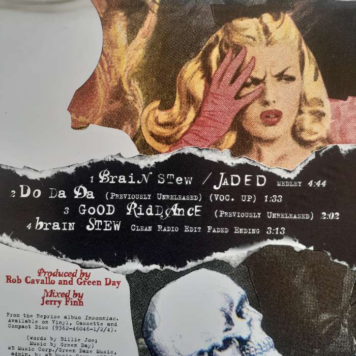Green Day - Brain Stew / Jaded [Import CD single] (1996)