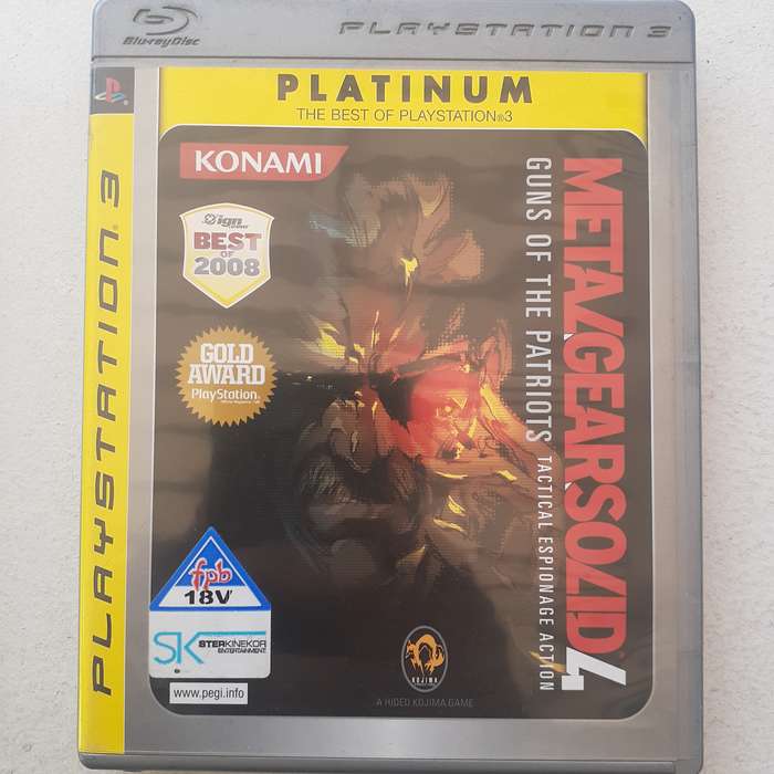 Metal Gear Solid 4: Guns Of The Patriots (PS3 Game)