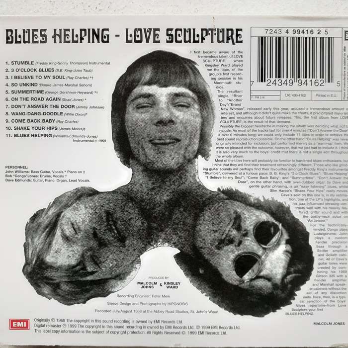 Love Sculpture - Blues Helping [Import CD digipak] (1999)