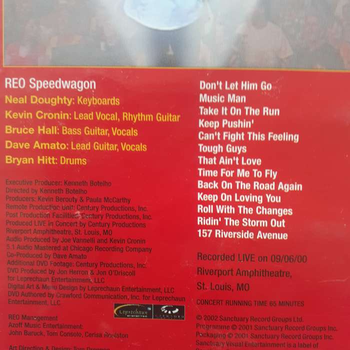 REO Speedwagon - Live Plus [DVD] (1998)