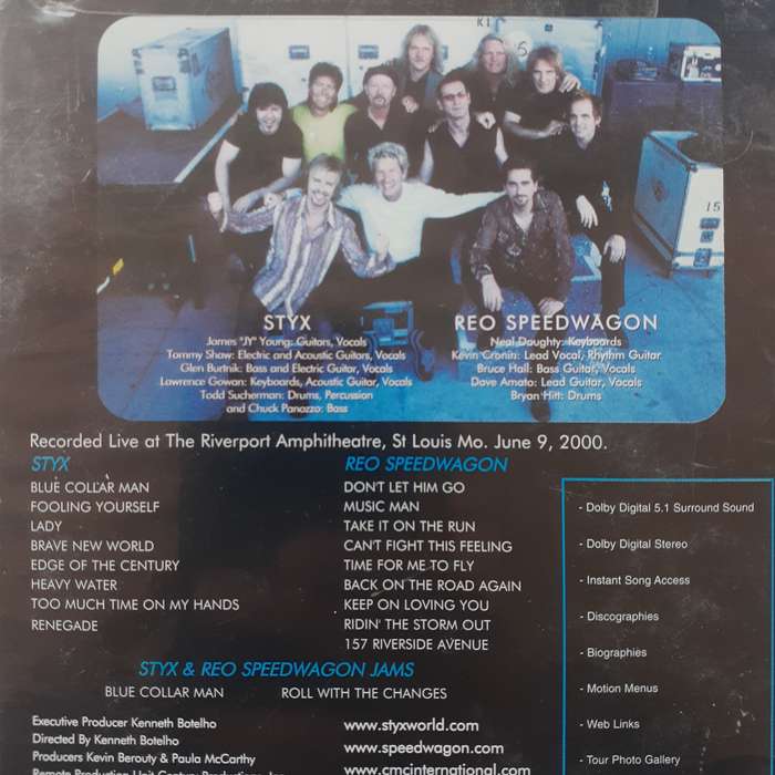 Styx And REO Speedwagon - Arch Allies [DVD] (2000)