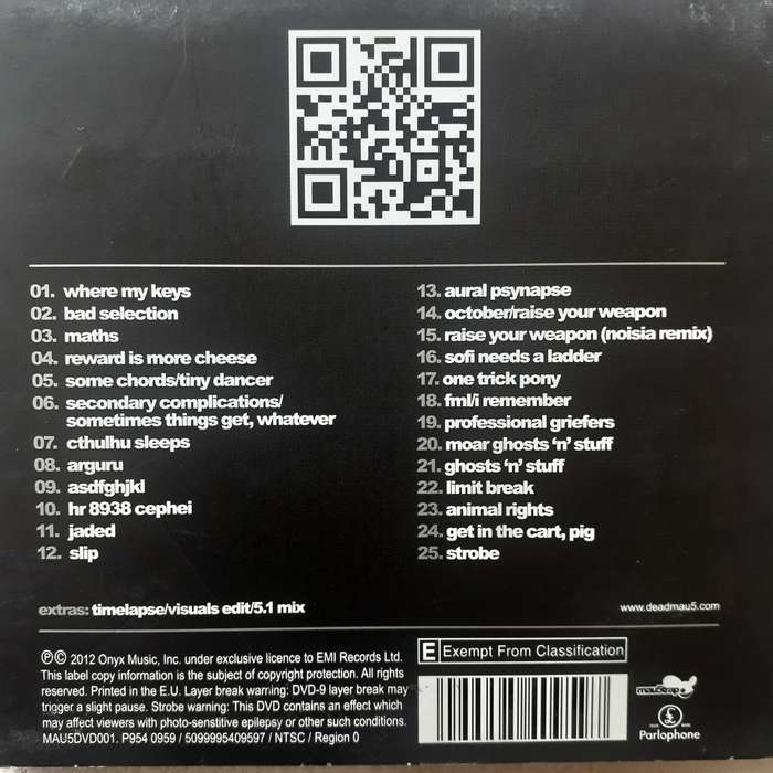 Deadmau5 - Meowingtons Hax 2k11 Toronto [Digipak DVD] (2012)