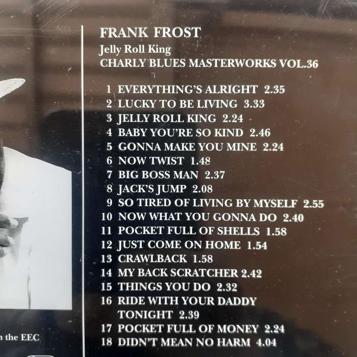 Frank Fost - Jelly Roll King [Charly Blues Masterworks Vol. 36]