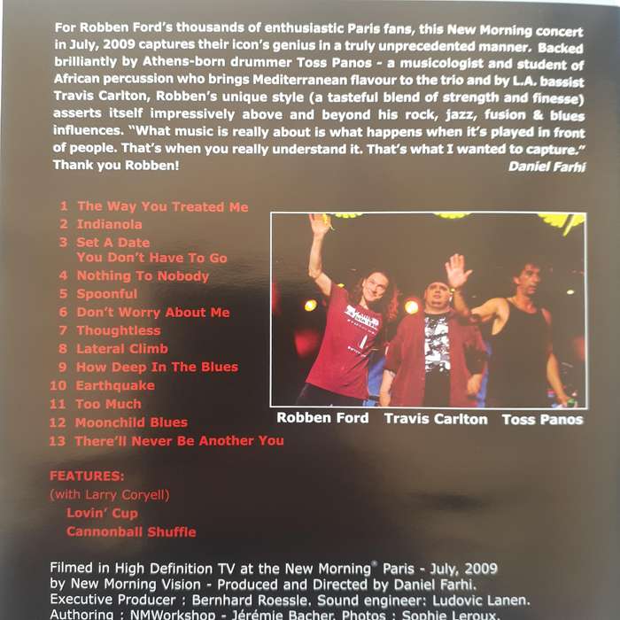 Robben Ford Trio - The Paris Concert [DVD] (2010)