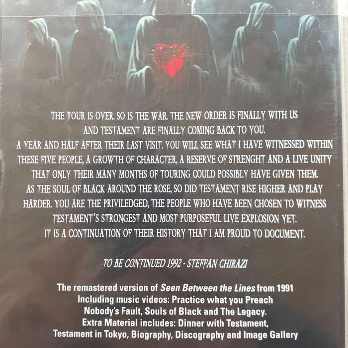Testament - Seen Between The Lines [DVD] (2005)
