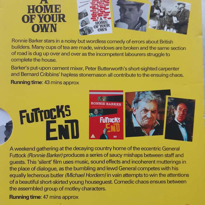 Ronnie Barker - A Home Of Your Own / Futtocks End [2 DVD Movie Bundle]