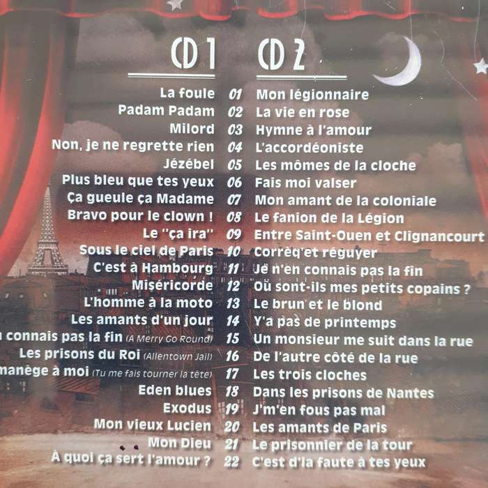 Edith Piaf - Hymne À La Môme (2CD) (2012)   *Chanson