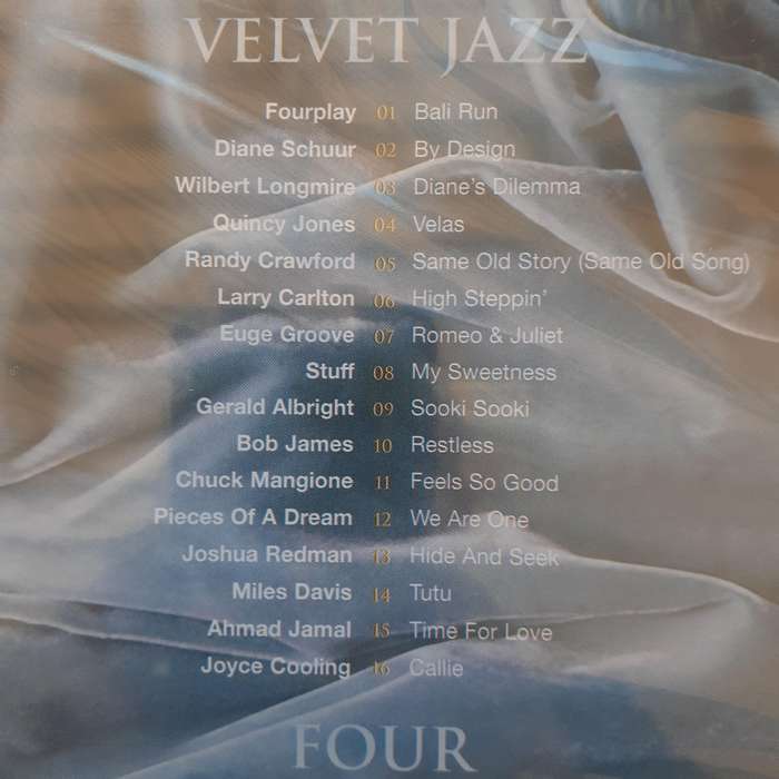 Velvet Jazz FOUR - Various Artists (CD)   *NEW, sealed