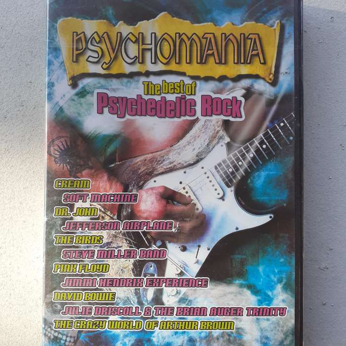 Psychomania: The Best Of Psychedelic Rock - Various Artists [DVD]   *NEW, sealed