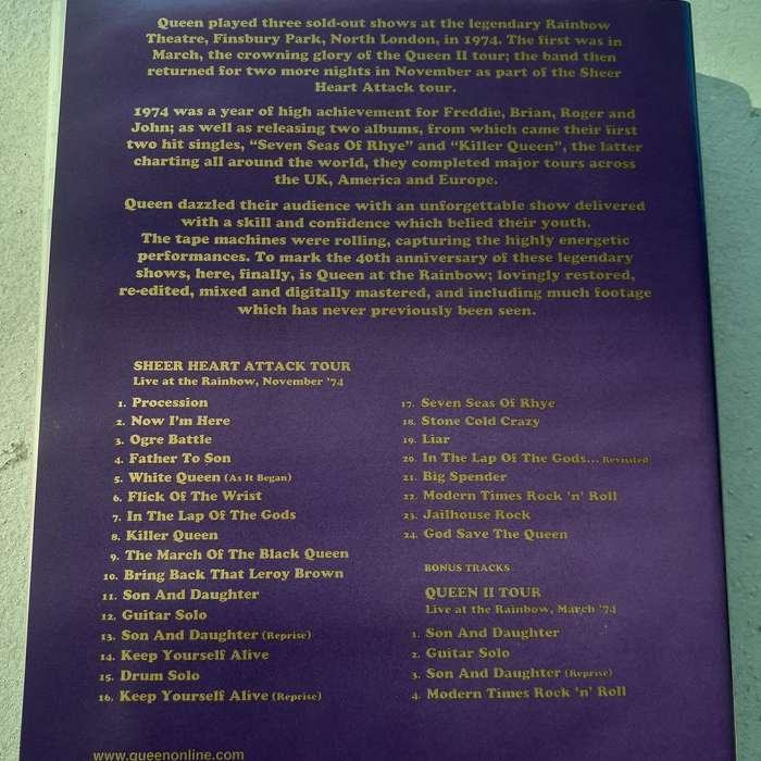 Queen - Live At The Rainbow '74 [DVD]