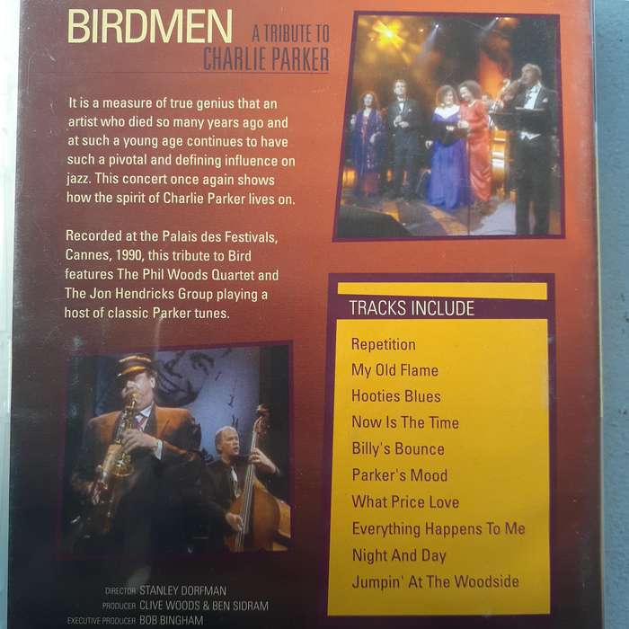A Tribute To Charlie Parker Birdmen - The Jon Hendricks Group / The Phil Woods Quartet [DVD]