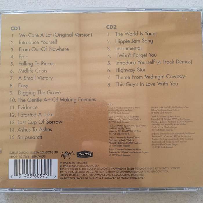 Faith No More - Who Cares A Lot? : The Greatest Hits (2CD) (1998)