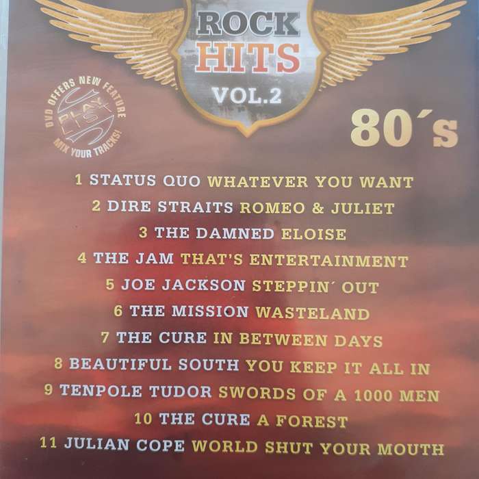 Rock Hits Vol. 2 - Various Artists [DVD]