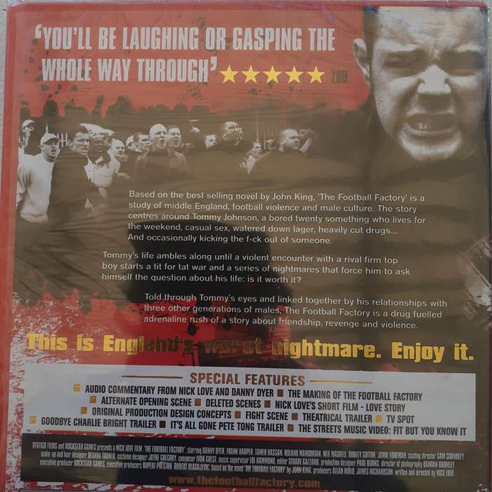 The Football Factory [DVD Movie - UK Release]   *NEW, sealed