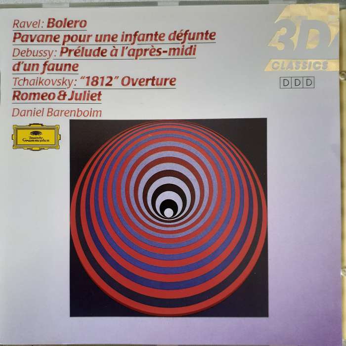 Ravel / Debussy / Tchaikovsky / Barenboim - "1812" Overture, Romeo & Juliet (CD)