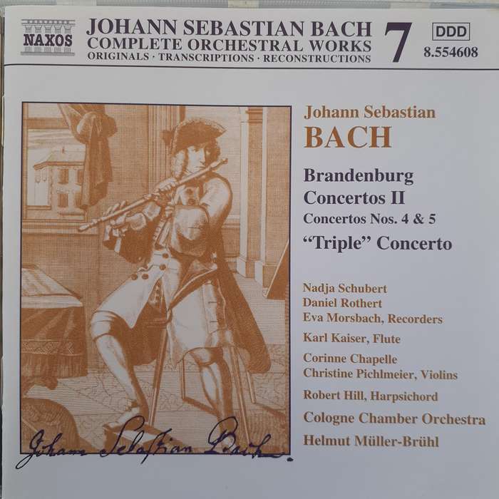 Bach / Cologne Chamber Orchestra - Brandenburg Concertos II [Import CD]