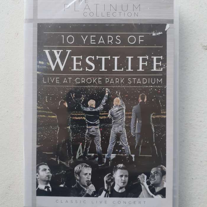 Westlife - 10 Years Of Westlfe Live At Croke Park Stadium  [DVD]  *NEW, sealed