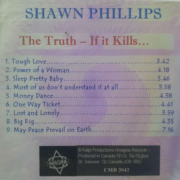 Shawn Phillips - The Truth If It Kills [AUTOGRAPHED]