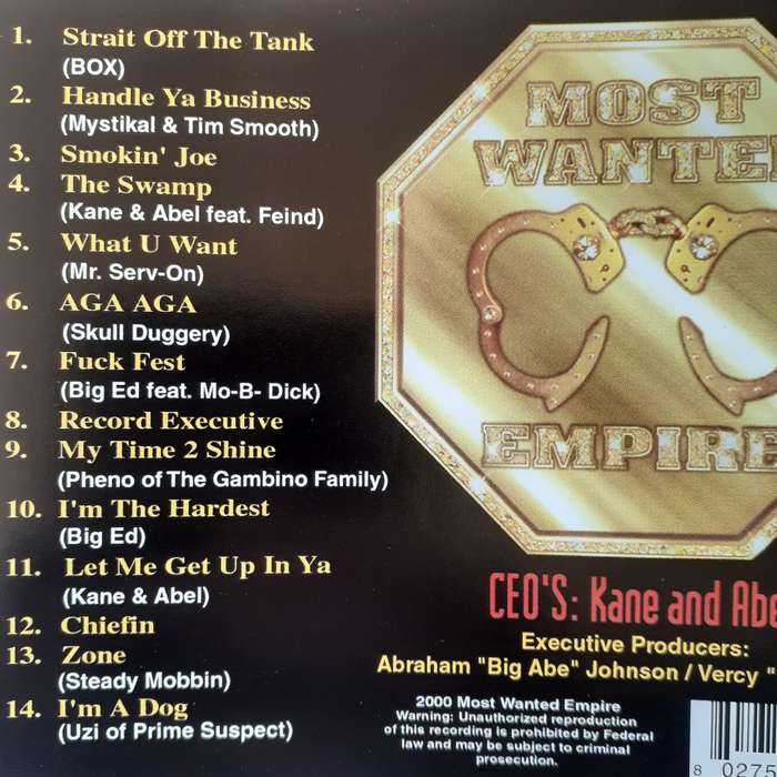 Off The Tank - Various Artists (2001)      *Gangsta Rap