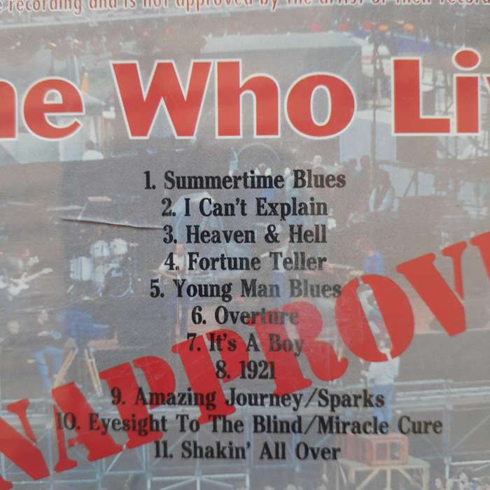 The Who - The Who Live [Import CD]
