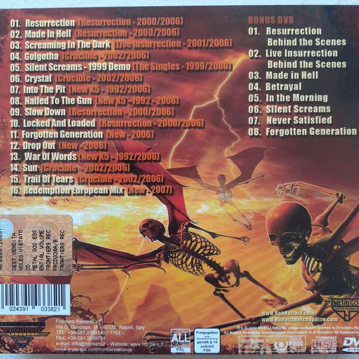 Halford - Metal God Essentials Vol. 1 [CD+DVD] (2007)