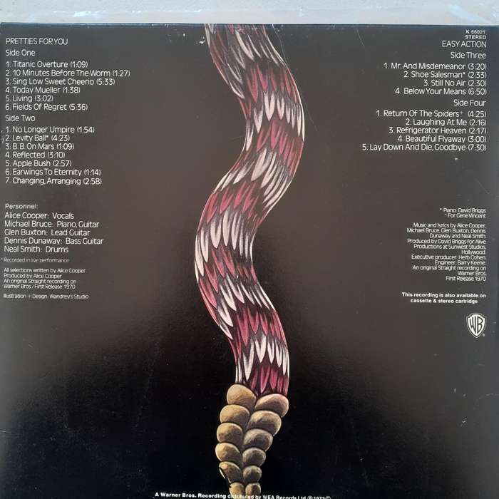 VINYL - Alice Cooper - School Days: The Early Recordings (2LP Gate-fold) (UK press)