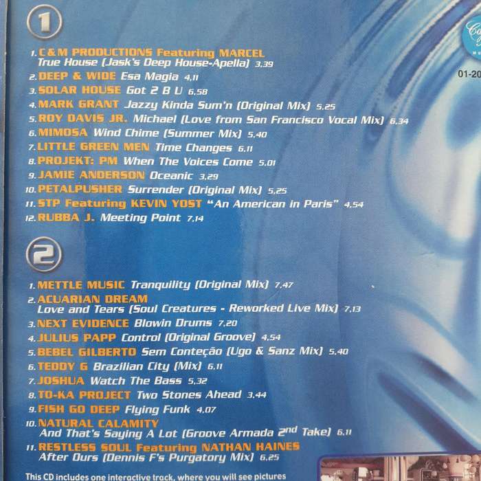 Cafe Del Mar - Chillhouse Mix 2 [2CD digipak] (2001)