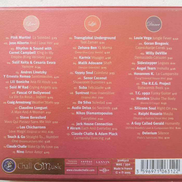 Claude Challe - The Best Of (3CD box) (2005)