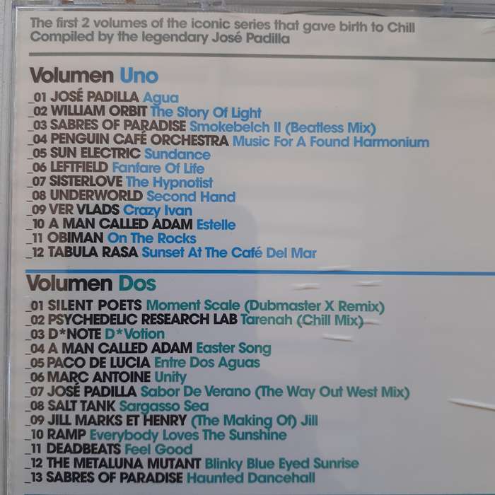 Cafe Del Mar - Ibiza (Volumen Uno y Dos) [2CD] (2010)