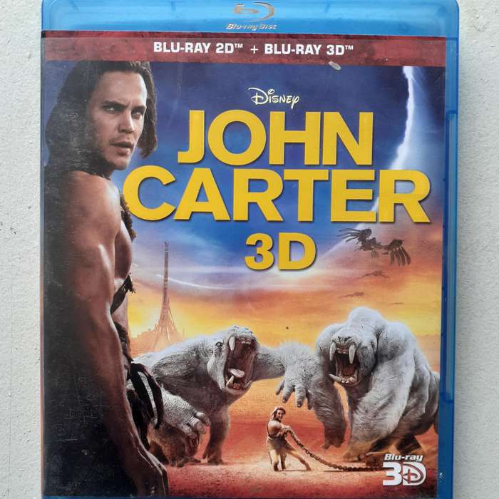 John Carter 3D [3D Blu-ray & Blu-ray Movie 2 Discs]