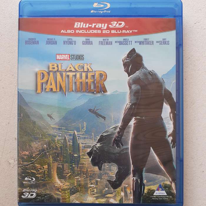 Black Panther [3D Blu-ray & Blu-ray Movie 2-Disc]