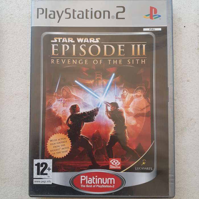 Star Wars: Episode III Revenge Of The Sith [Platinum] (PS2 Game) (PAL)