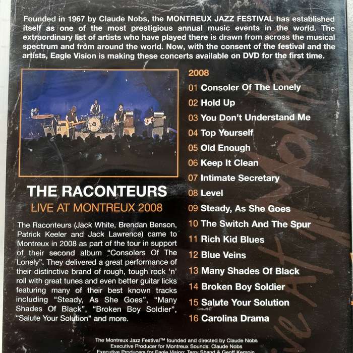 The Raconteurs - Live At Montreux 2008 [DVD] (2012)