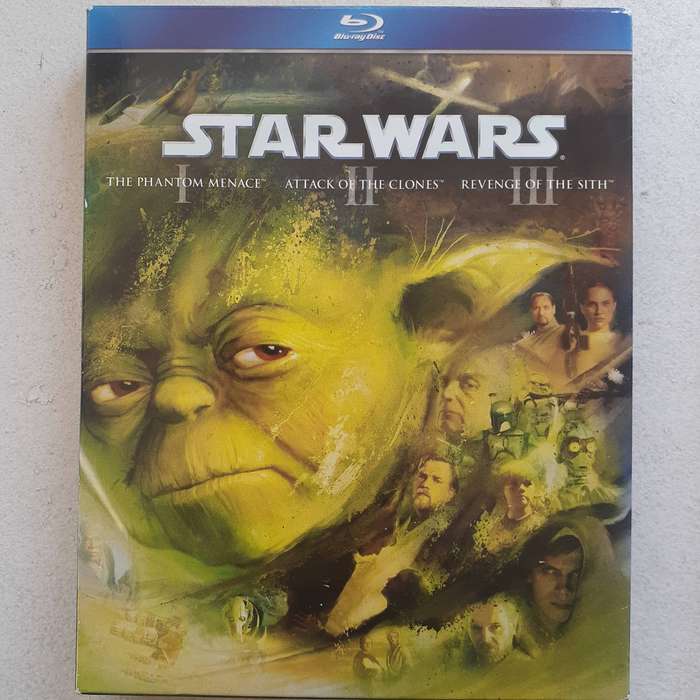 Star Wars - I / II / III [3 Disc Blu-ray Movie Set]