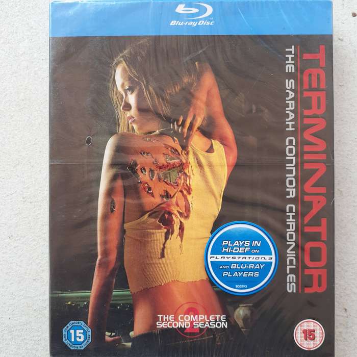 Terminator: The Sarah Connor Chronicles: The Complete Second  [5 Disc Blu-ray Set]   *NEW, sealed