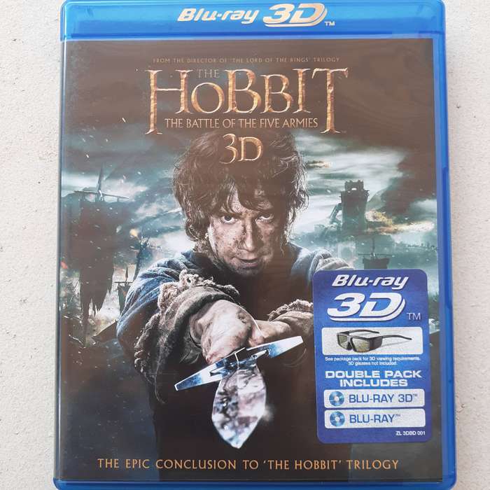 The Hobbit: The Battle Of The Five Armies [3D Blu-ray Movie + Blu-ray 4-Disc Set]