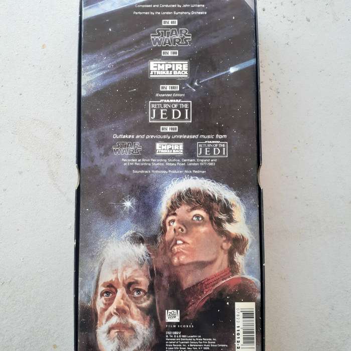 Star Wars Trilogy (The Original Soundtrack Anthology) - John Williams / LSO [4CD Box Set] (1993)