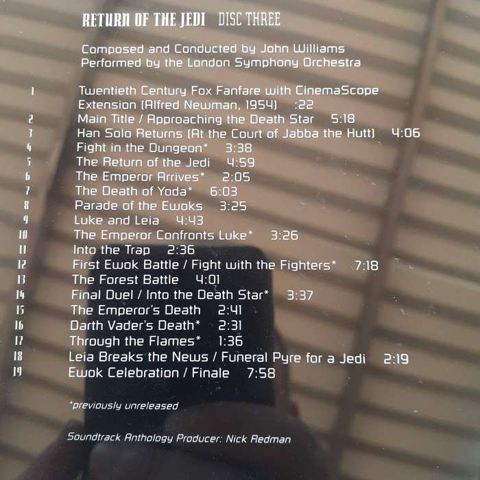 Star Wars Trilogy (The Original Soundtrack Anthology) - John Williams / LSO [4CD Box Set] (1993)