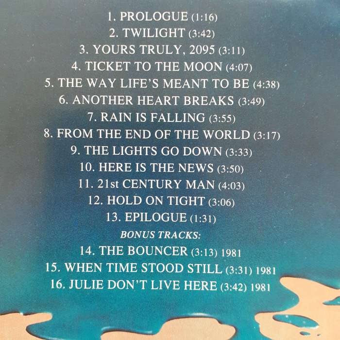 Electric Light Orchestra - Time (1981) [Remastered 2001 w/Bonus Tracks]