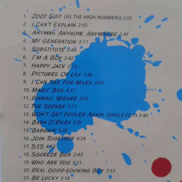 The Who - Hits 50! [Import CD] (2014)