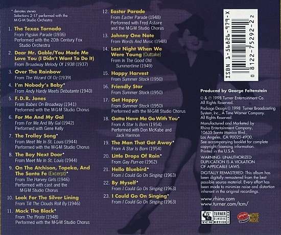 Judy Garland - Judy Garland In Hollywood: Her Greatest Movie Hits [Import CD] (1998) [G]