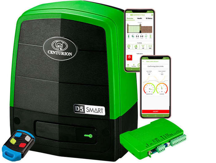 Centurion D5 Evo Smart Gate Motor - Refurbished, Battery & Remotes - Smart Automation System