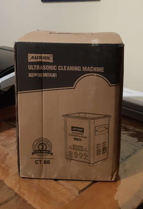 Autool Ultrasonic Cleaner CT80 for sale. New. 3 year warrenty. Can also clean injectors.