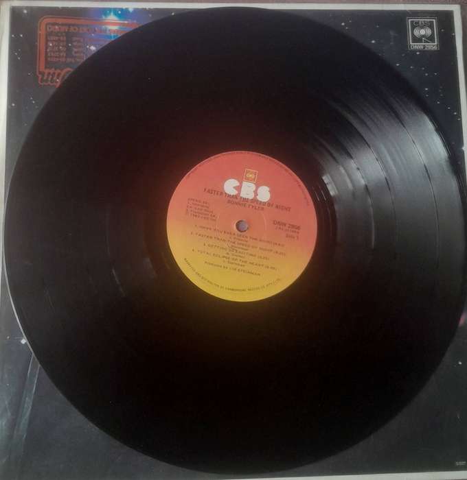 Bonnie Tyler Faster than the Speed of Night Vinyl