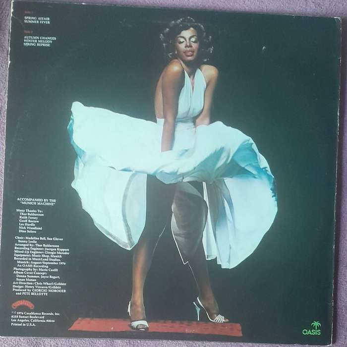 Donna Summer Four Seasons Of Love Vinyl