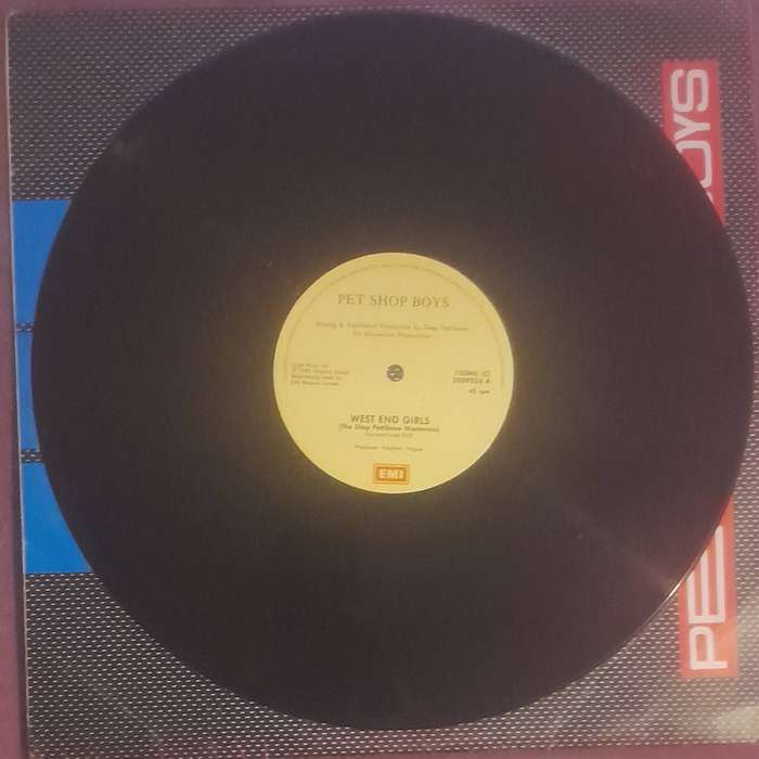 Pet Shop Boys West End Girls Vinyl