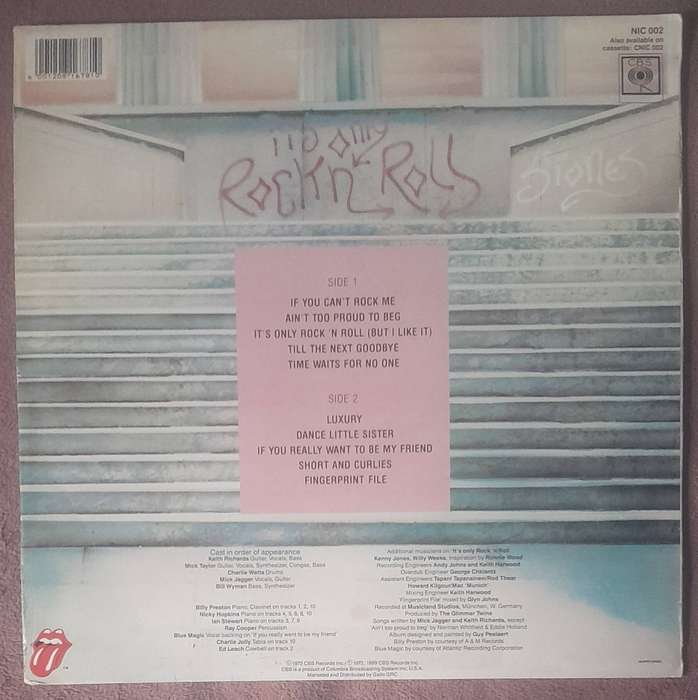 The Rolling Stones It's Only Rock n Roll Vinyl