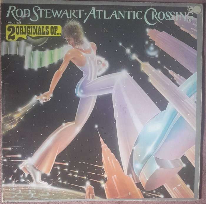 Rod Stewart Atlantic Crossing and A Night On The Town Vinyl