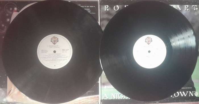 Rod Stewart Atlantic Crossing and A Night On The Town Vinyl
